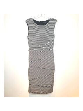 White House Black Market WHBM striped sleeveless dress - 6